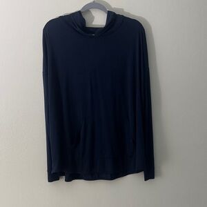 Marc New York Navy Hooded Sweatshirt